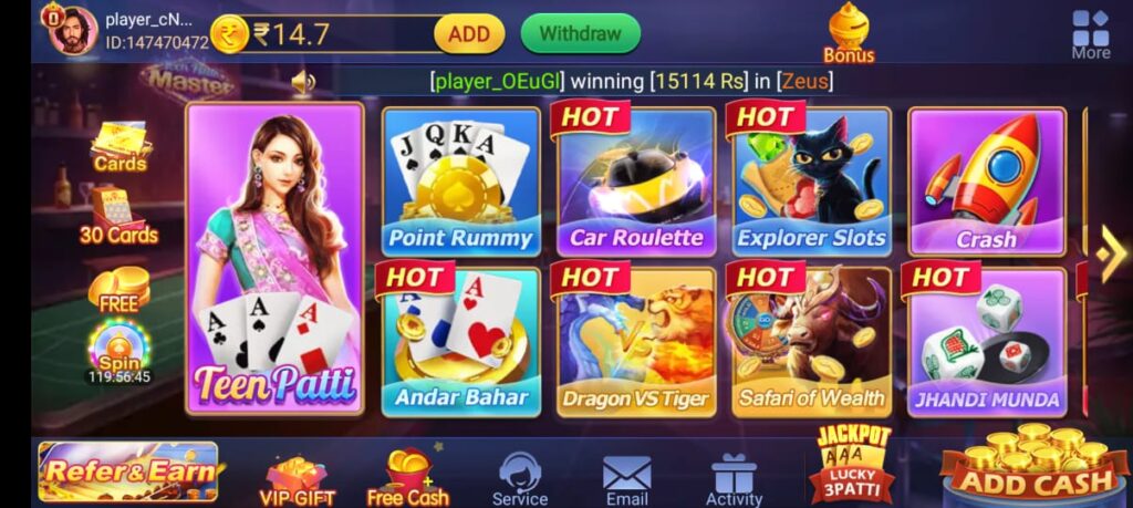 Teen Patti Master apk