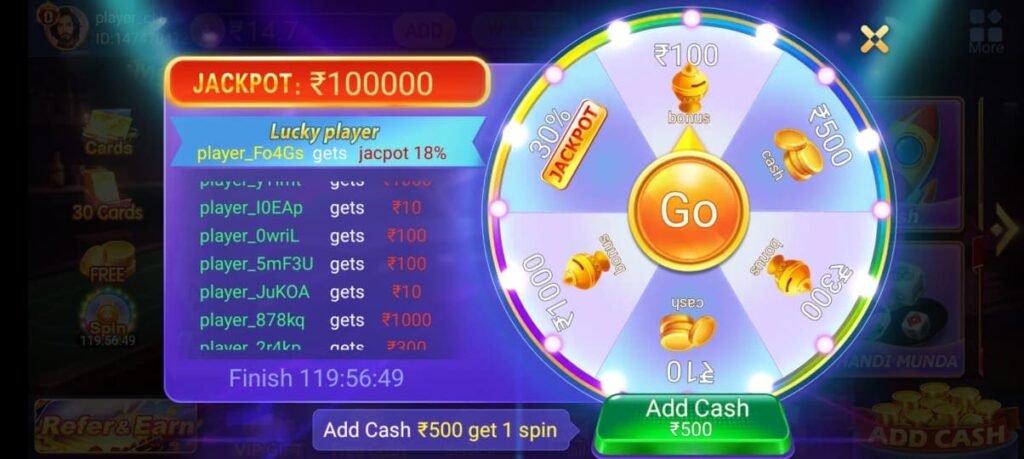 Teen Patti Gold Real Cash