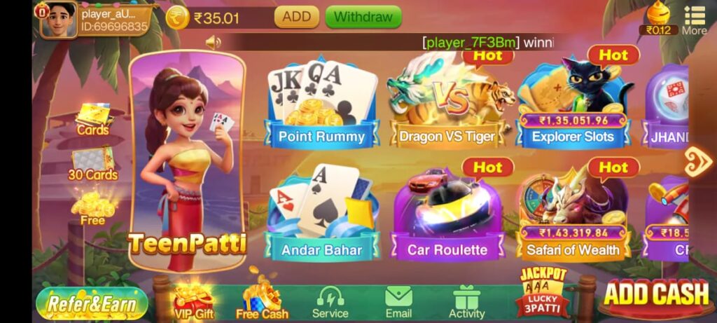 Teen Patti Gold 2024